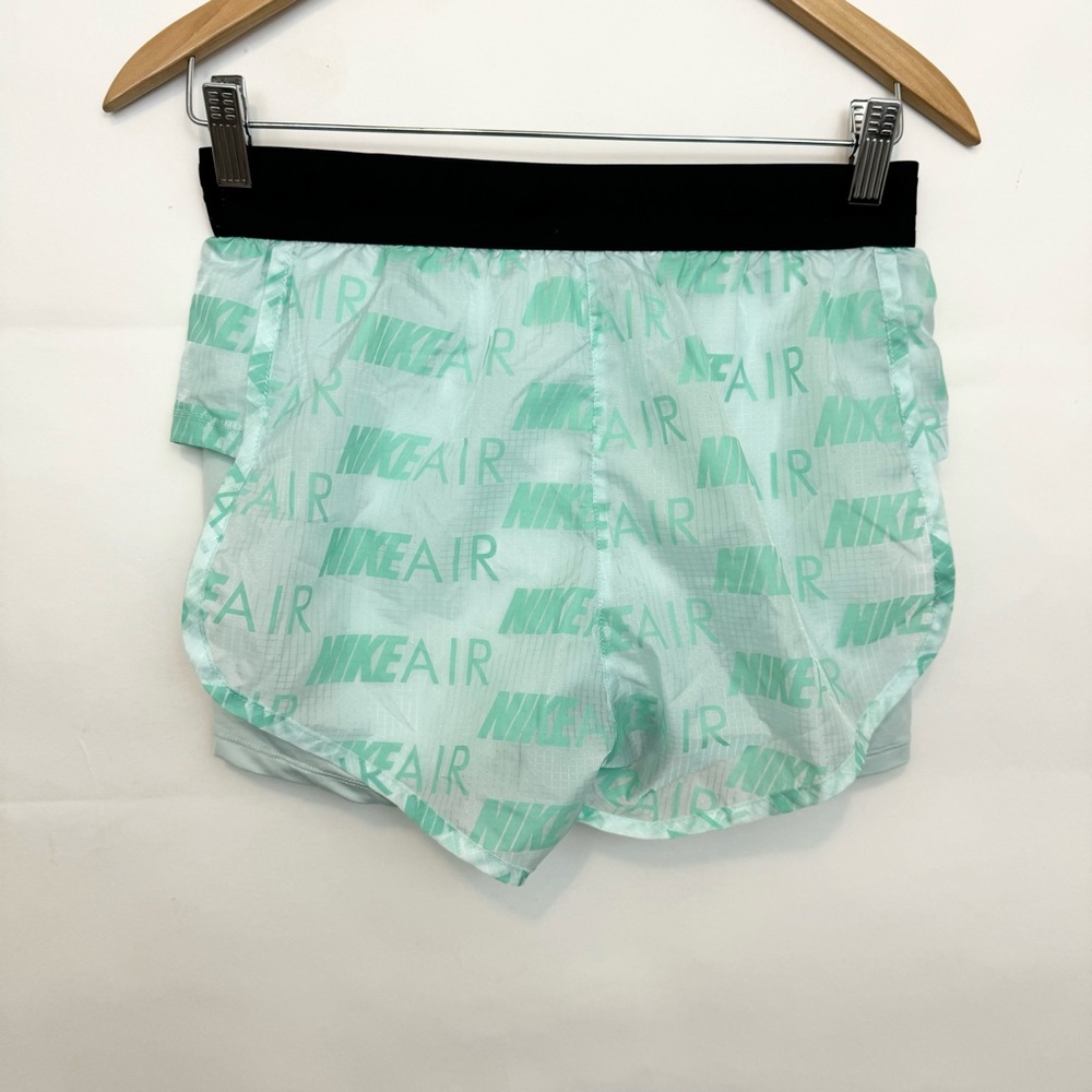 Nike Air Women's Running Shorts turquoise elastic waist size Small - Picture 4 of 5